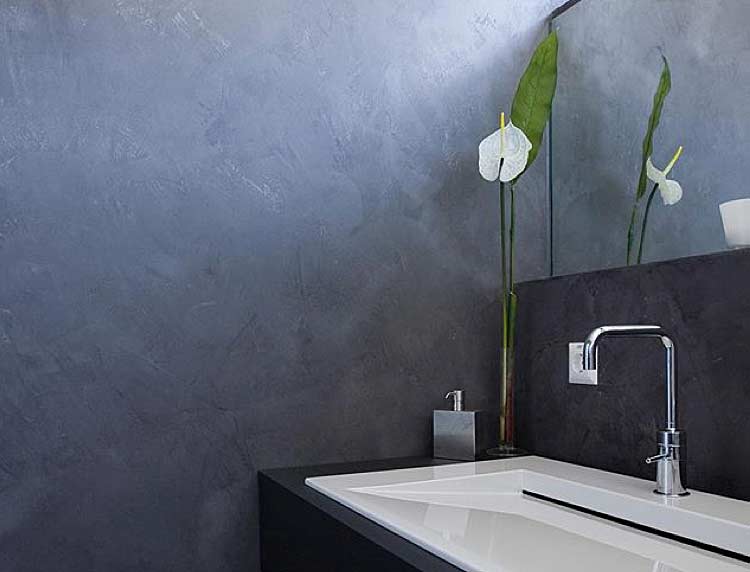 Individuelles Raumdesign mit besonderen Wandspachteltechniken von ihrer Maler Werkstätte Scheuerle